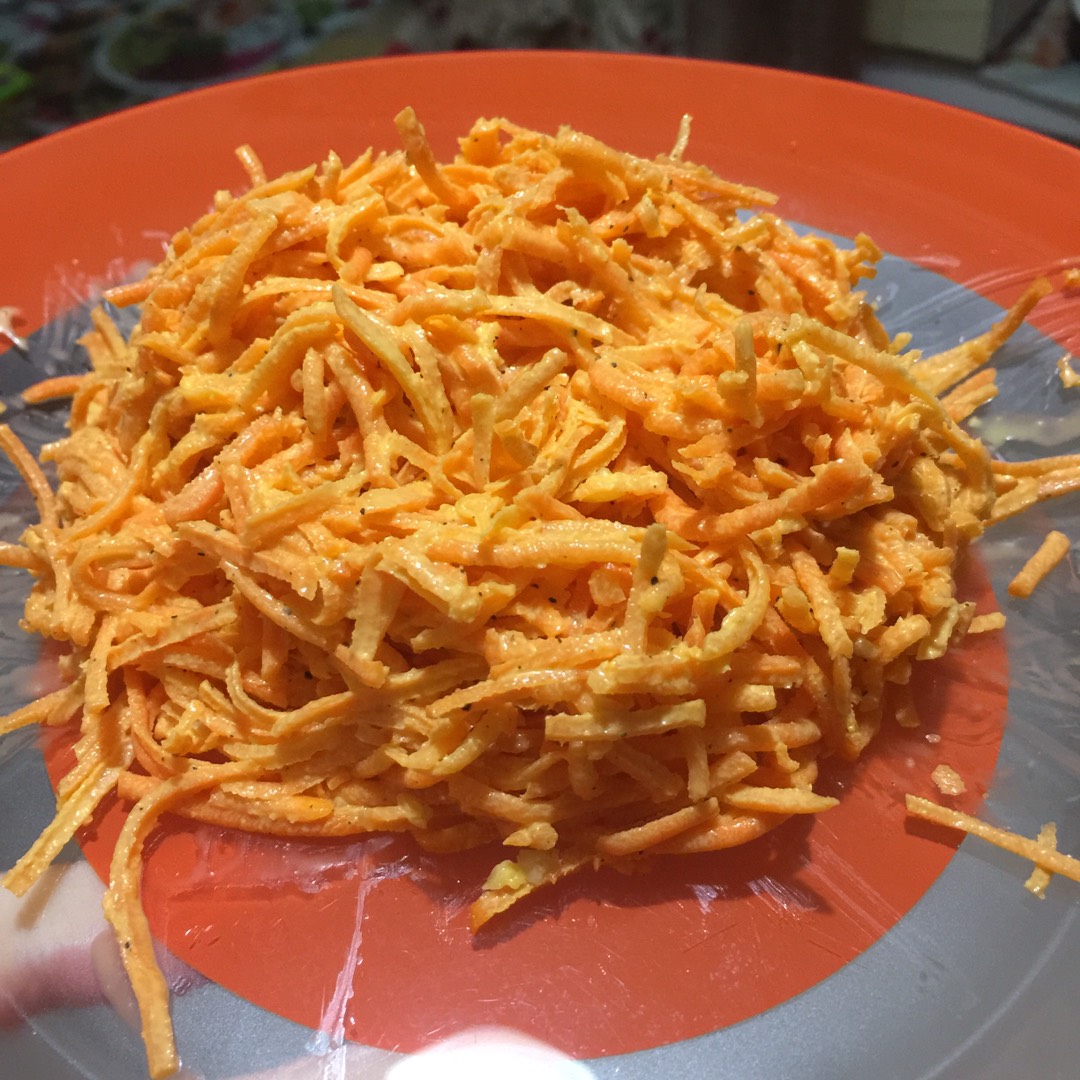Морковный салатик