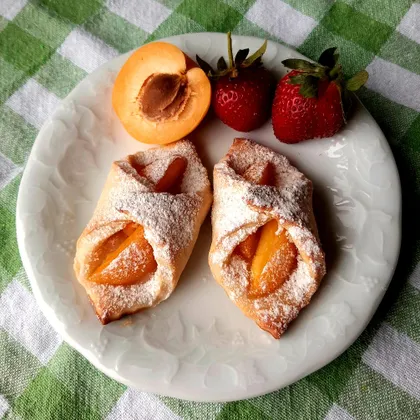 Творожное печенье с абрикосом
