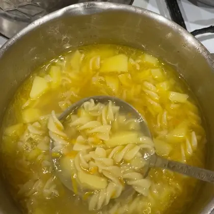 Суп с макаронами