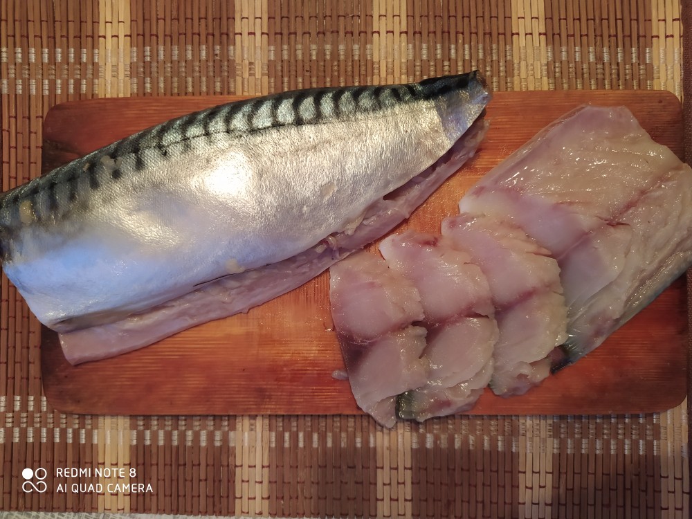 Соленая скумбрия