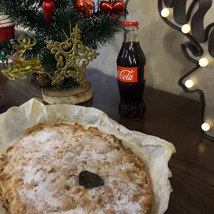 Французкий «НЕВИДИМЫЙ» яблочный пирог 🥧 в новогодние зимние вечера ✨🎄