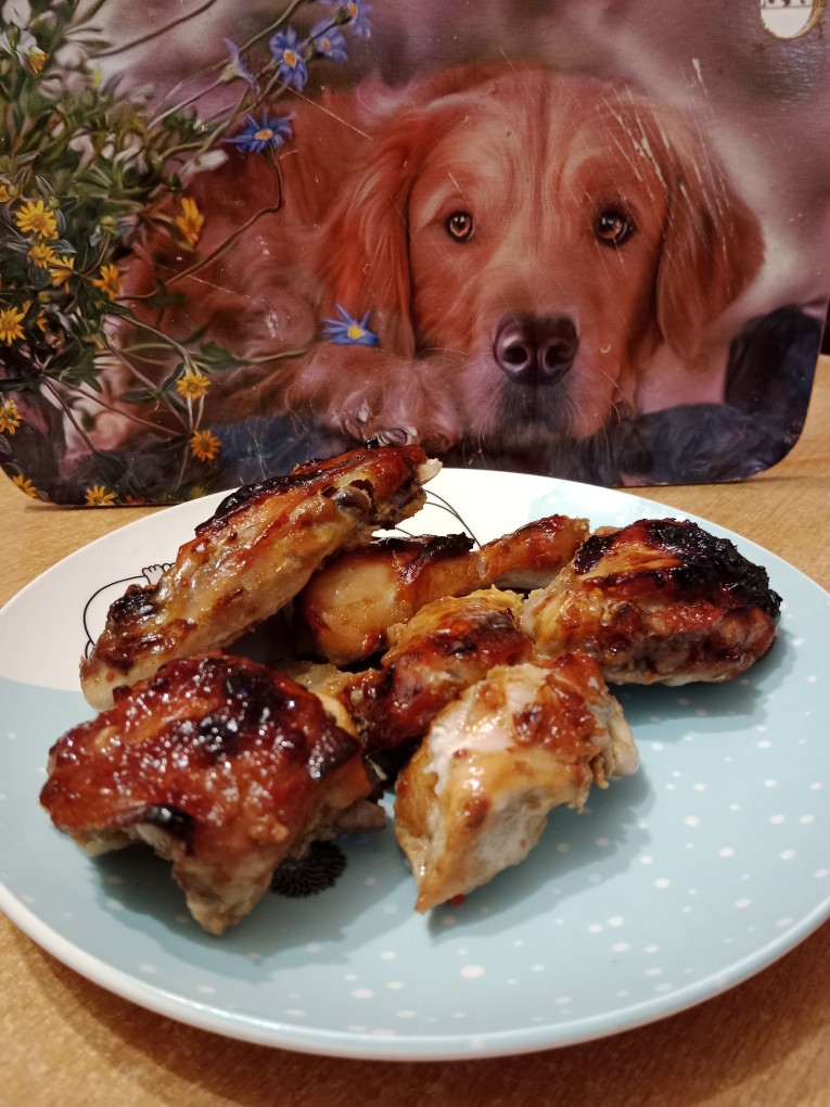 Курица со сливовым соусом