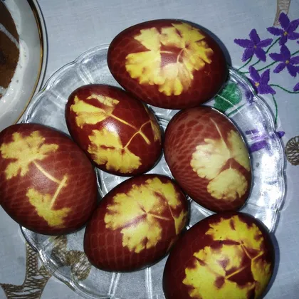 Красивые пасхальные яйца
