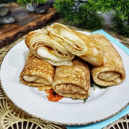 Блинчики с сыром 