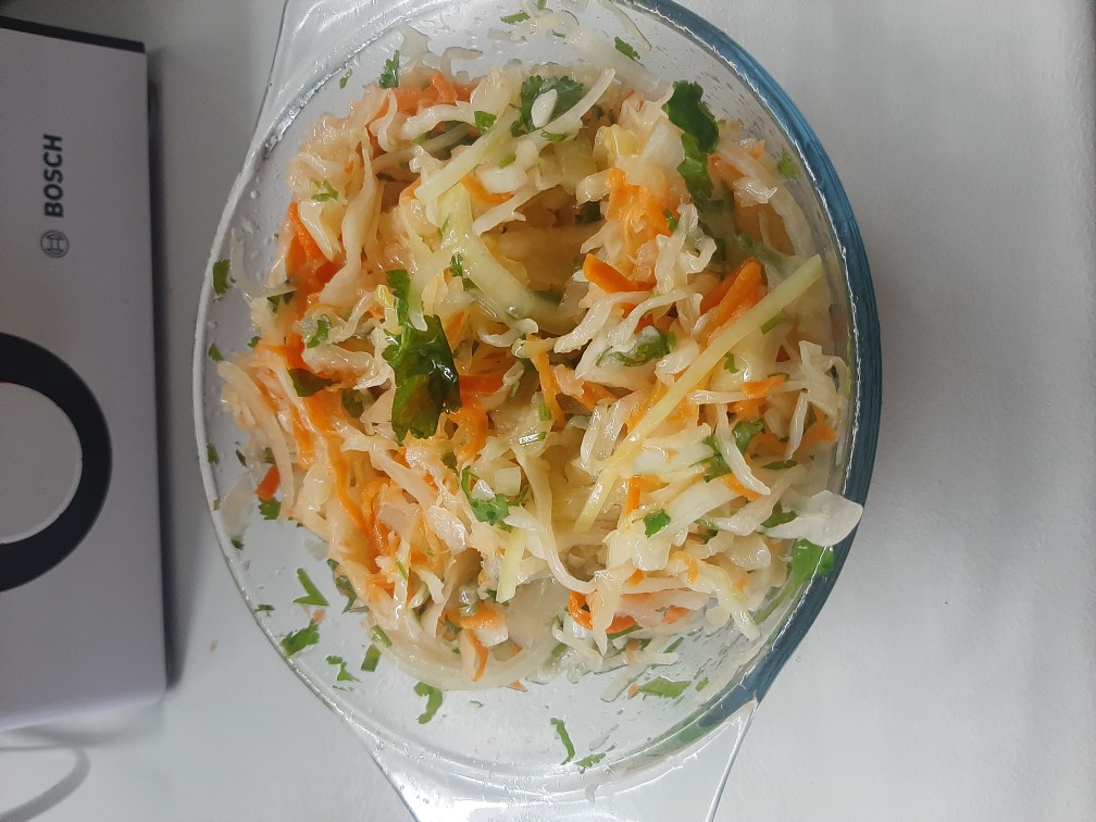 Закуска из кислой капусты