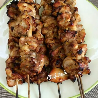 Yakitori Chicken Kebabs от шефа Эндрю