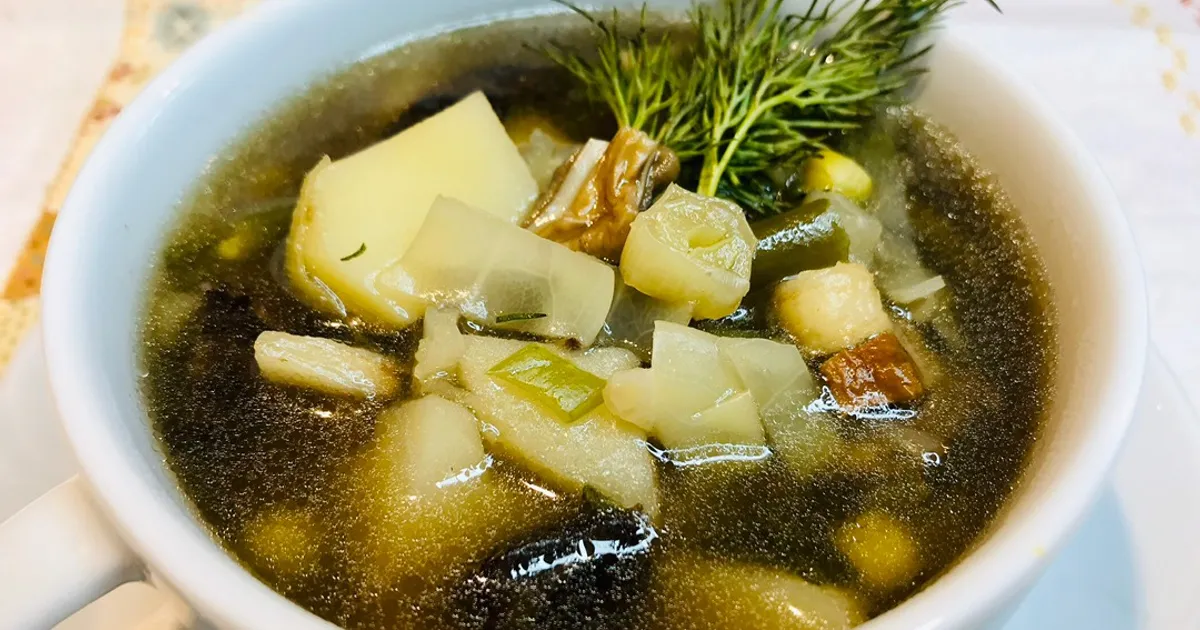 Суп из сушеных грибов: фото и рецепт, как приготовить грибной суп из сухих грибов