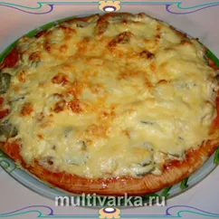 Пицца с куриной грудкой