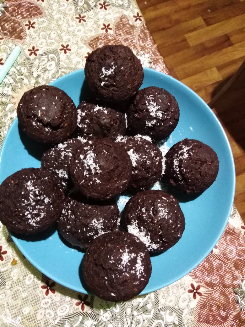 Шоколадные кексы (постные)