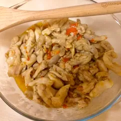 Курица с овощами