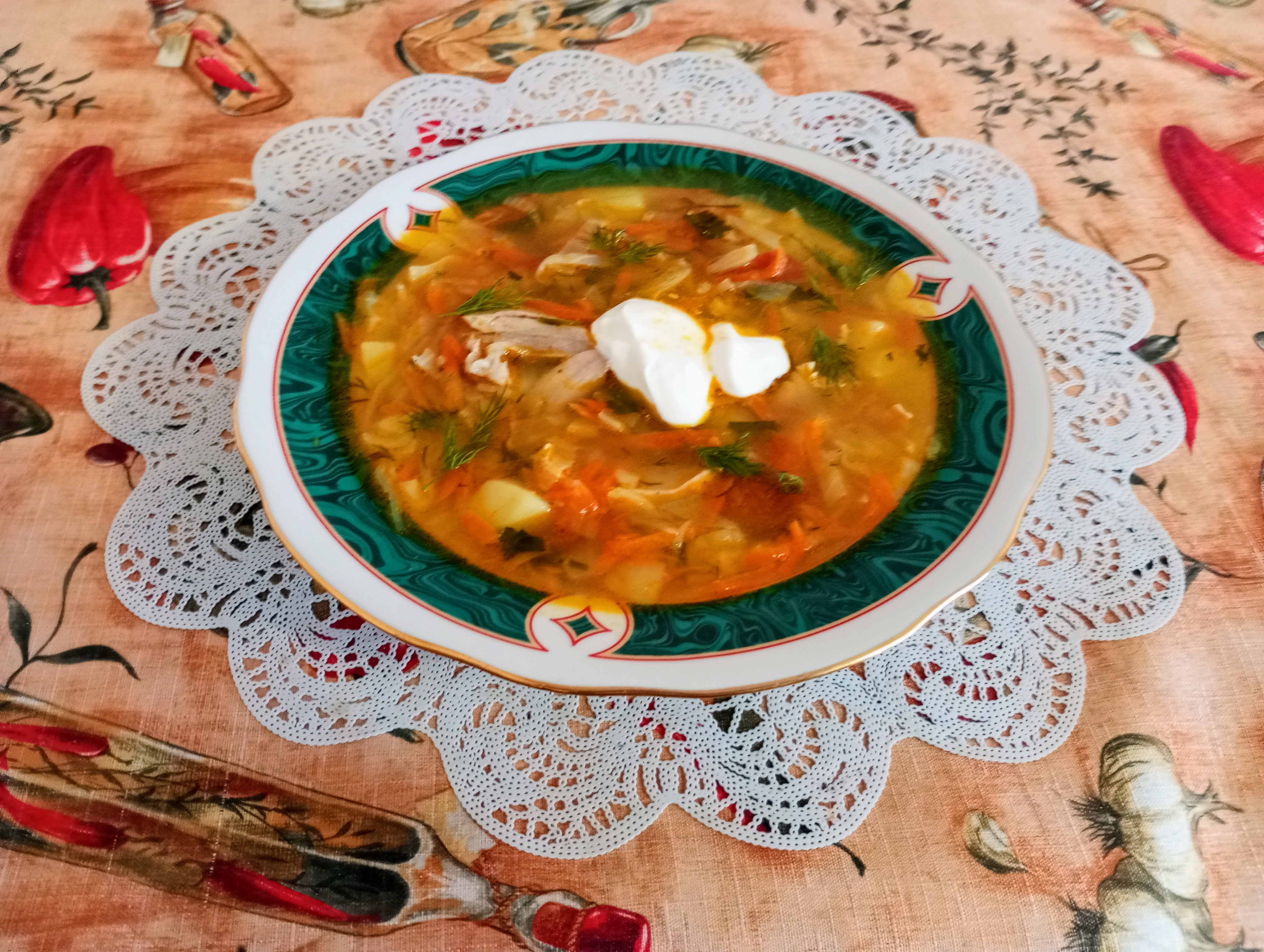 Щи из свежей капусты