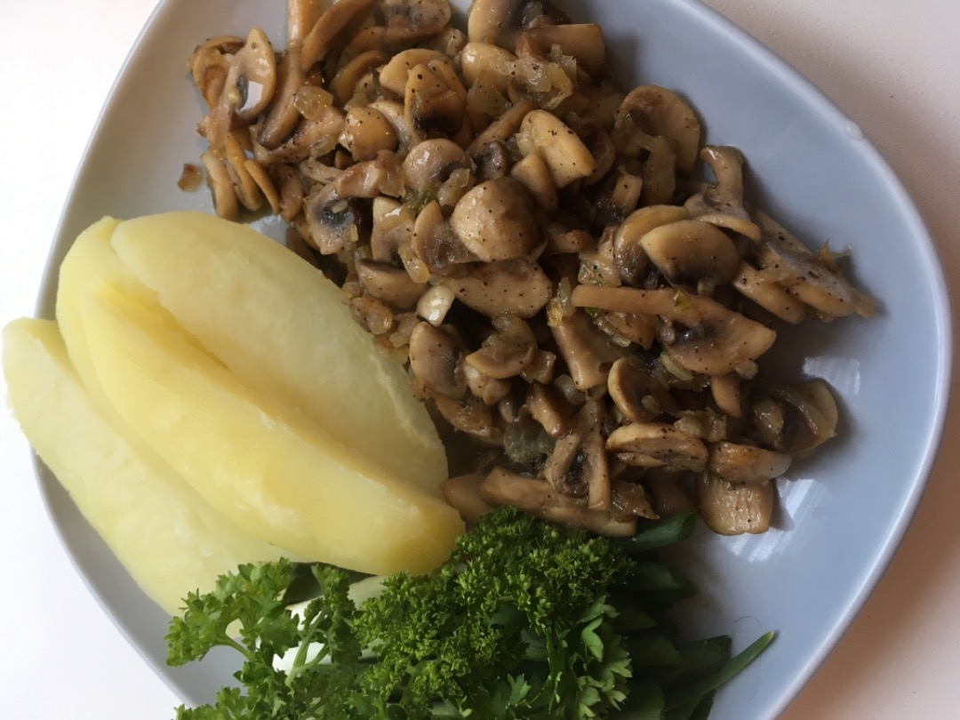 Грибы с картошкой