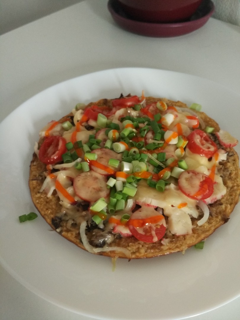 Быстрая пицца на сковородке #школа