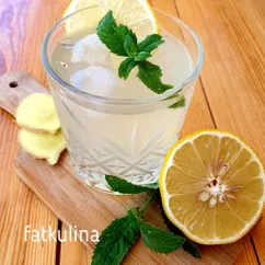 Лимонад имбирь, лимон и мята🍹