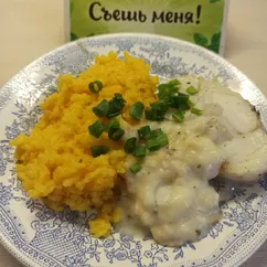 Рыба и рис