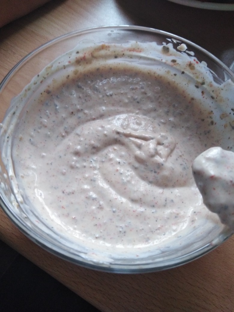 Пряный майонезный маринад  для курицы