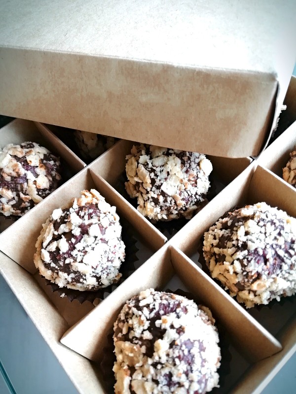 Трюфели с вафлей