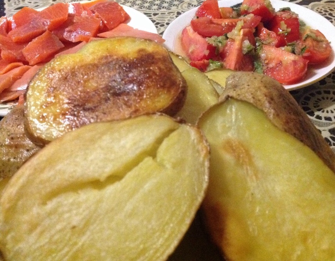 Запечённая картошка