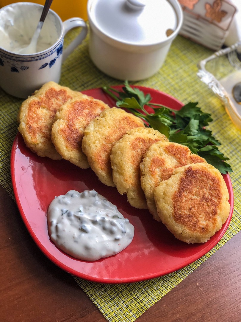 Драники без муки ❤️