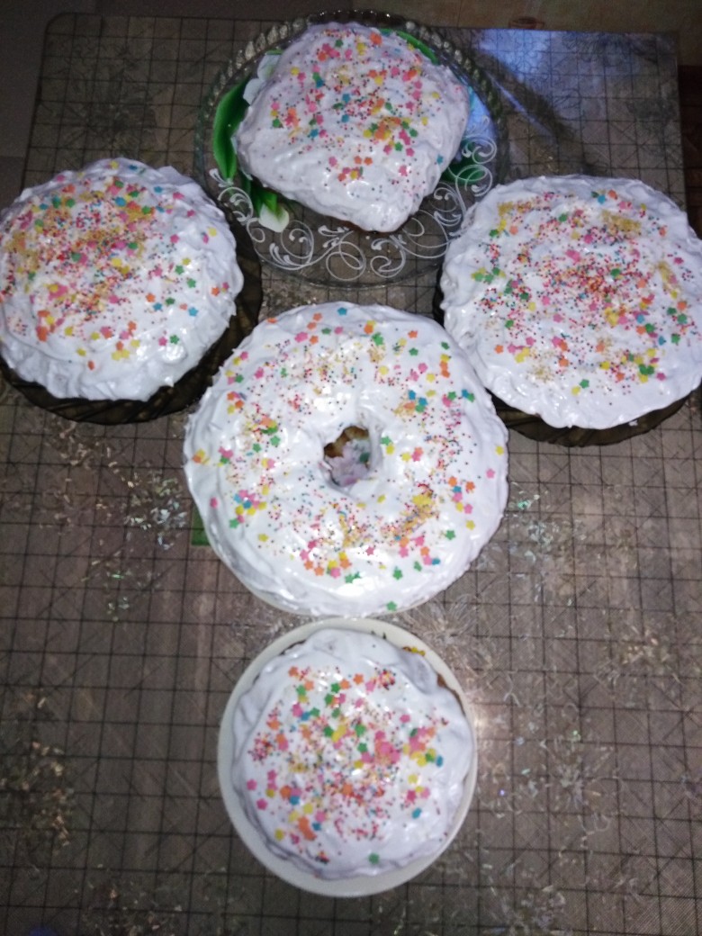 Куличи "маме не лень" - рецепт автора Евгения Коваленко