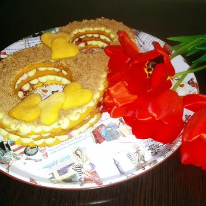 Рецепт выходного дня: медовый торт с сырно-сливочным кремом - gkhyarovoe.ru