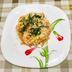 Салат с 🦀 палочками