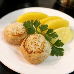 Куриные котлеты с овощами
