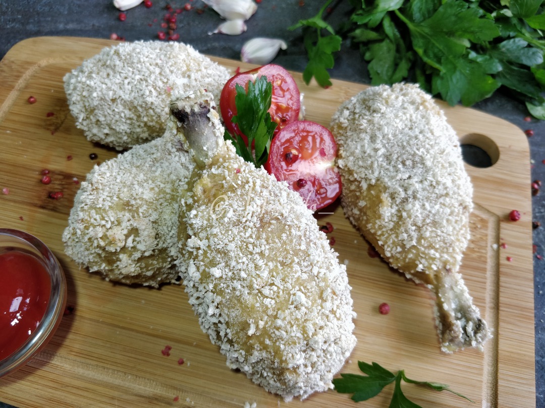 Куриные ножки с картофелем
