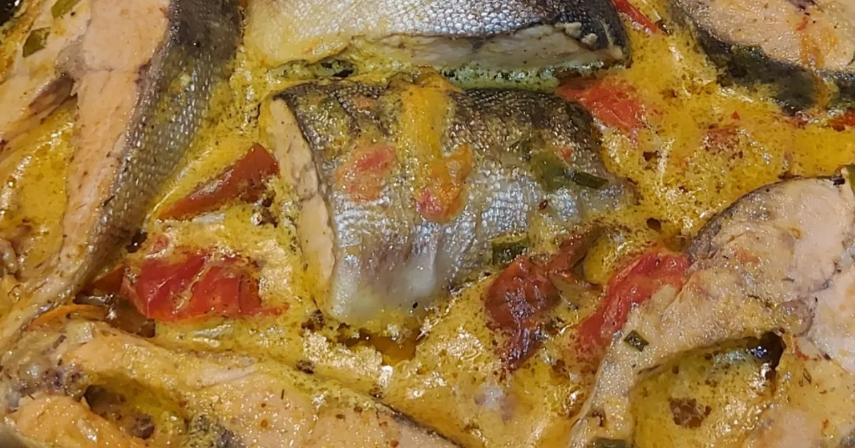 Рыба в сливочном соусе
