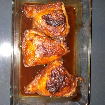 Курица в горчично-медовом соусе