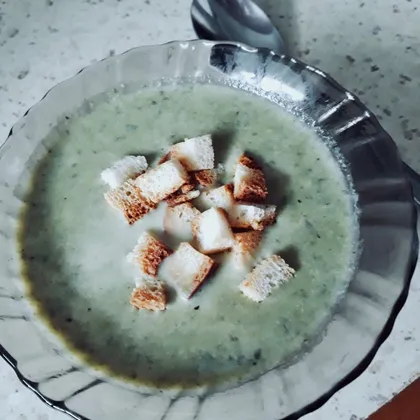 Крем-суп с горошком #кулинарныймарафон