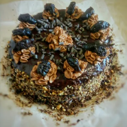 Торт чернослив в шоколаде (Багратион)