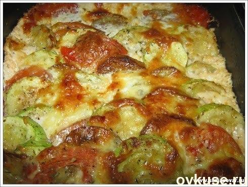 Овощная запеканка.Ужин без ущерба для фигуры
