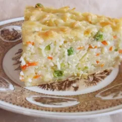 Лапшевник с овощами