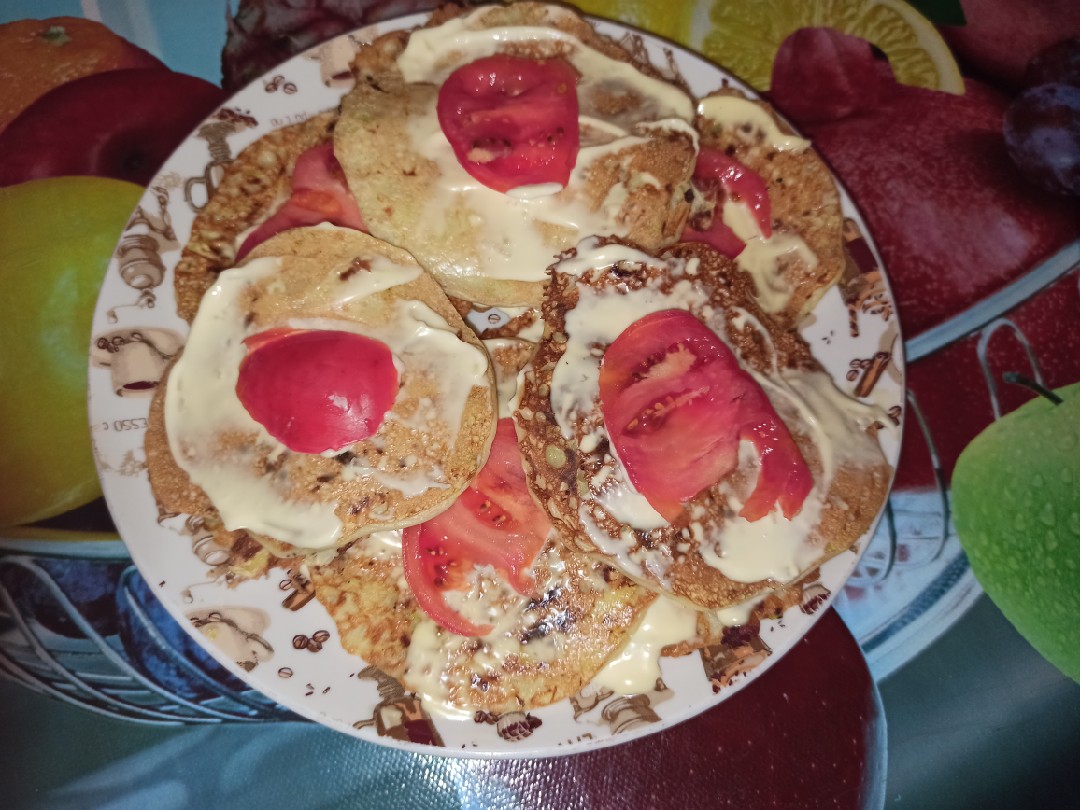 Кабачковые оладушки