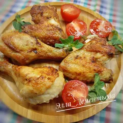 Курица жареная на сковороде