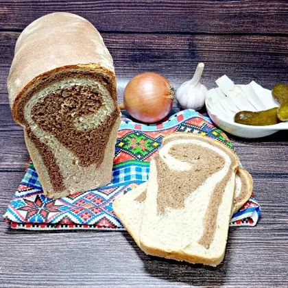Пшенично-ржаной тостовый хлеб