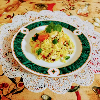 Плов с курицей