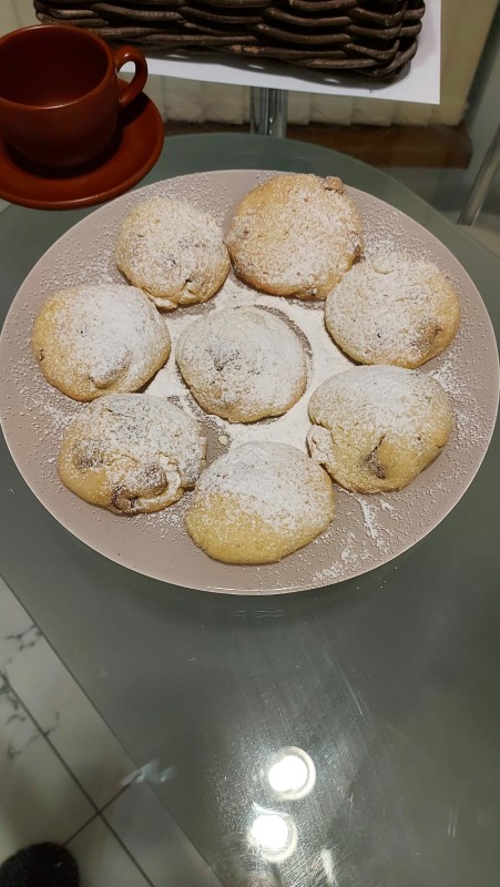 Ароматное печенье с кусочками шоколада🍪