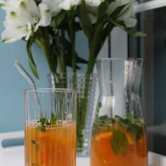 Цитрусовый домашний лимонад 