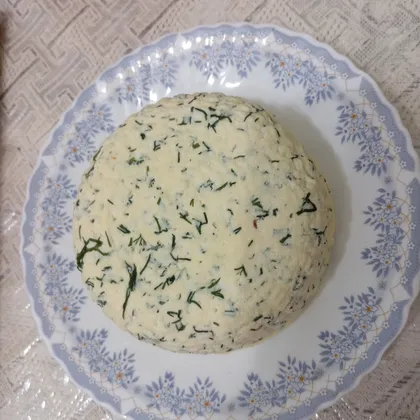 Сыр домашний с зеленью
