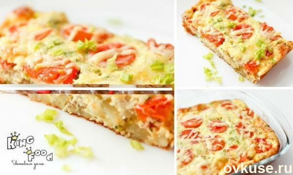 Овощная запеканка со свининой