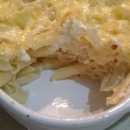 Макаронная запеканка с сыром