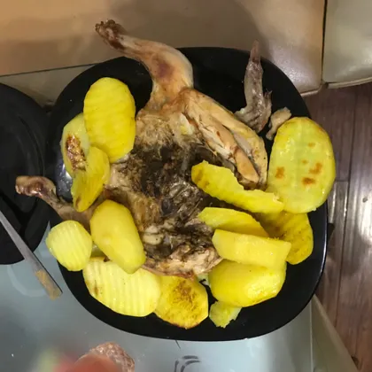 Корнишоны (цыплята) с картошкой