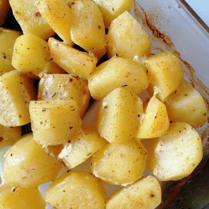 Золотистый картофель на гарнир