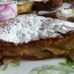 🍐Грушево - персиковый 🍑пирог🥮