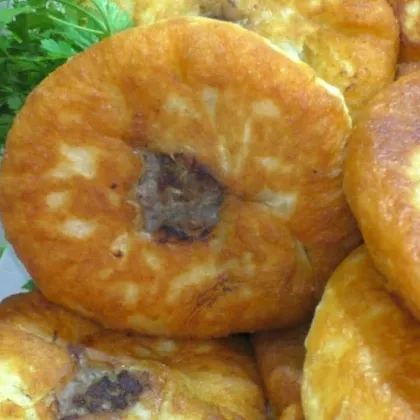 Беляши с мясом на кефире