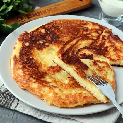 Ленивое хачапури с сыром