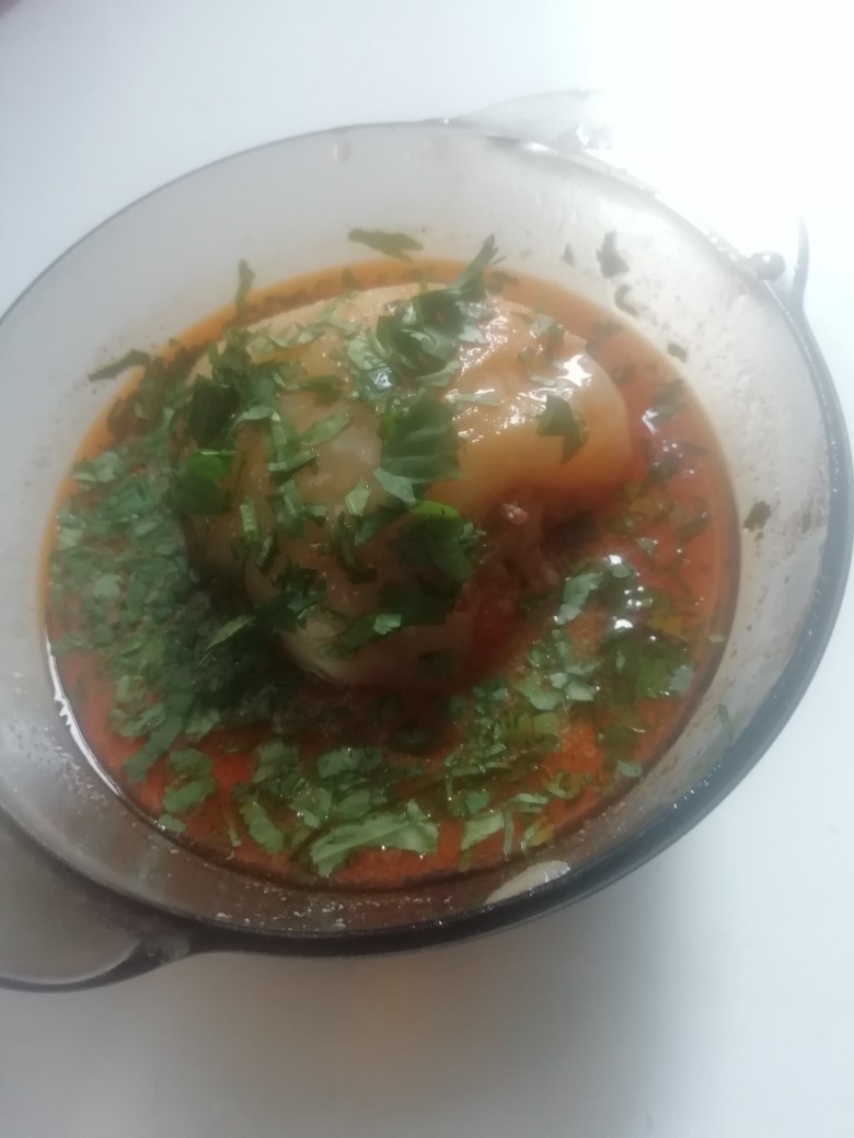 Фаршированный болгарский перчик