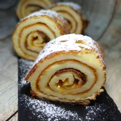 Паннукакку с абрикосовым джемом. Финский блин в духовке рецепт